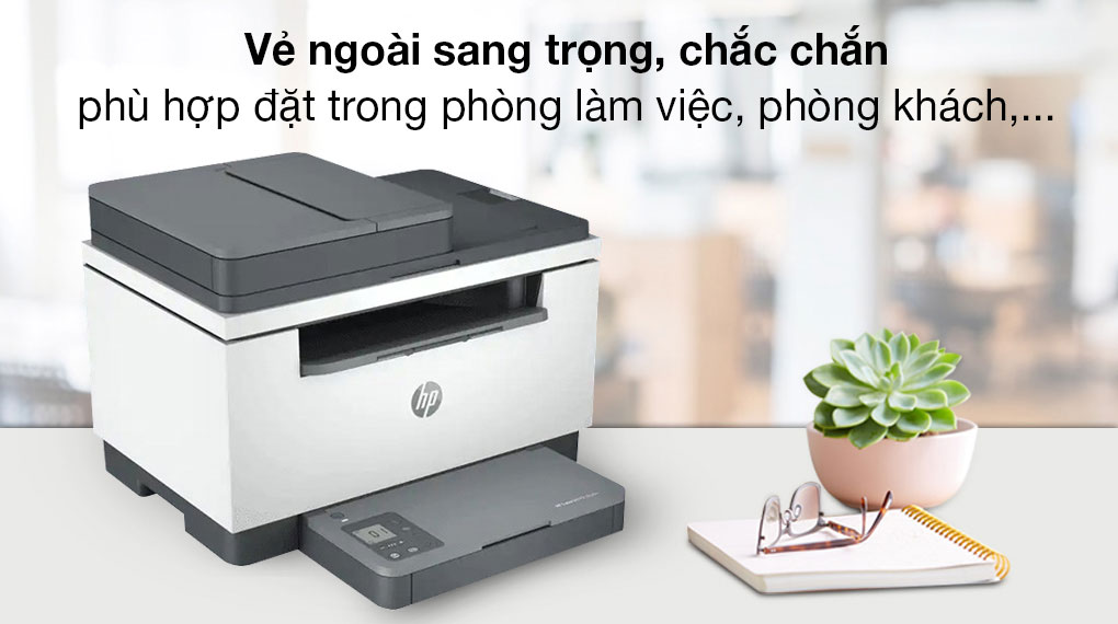  máy in HP MFP M236SDW có thiết kế đẹp mắt 