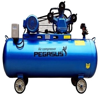 Máy nén khí dây đai Pegasus TM-W-0.36/8-330L (4HP)