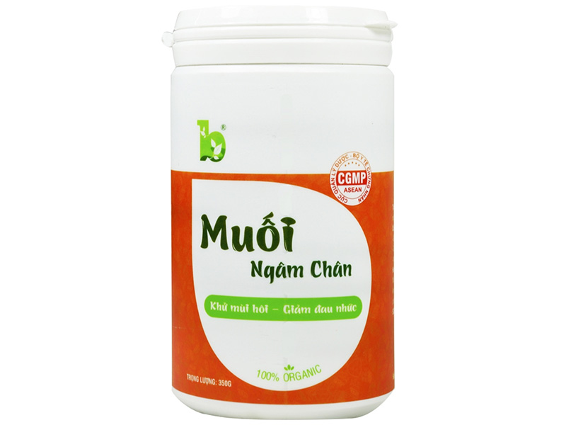 Bộ 2 hộp muối ngâm chân Bảo Nhiên (400g x 2 hộp)