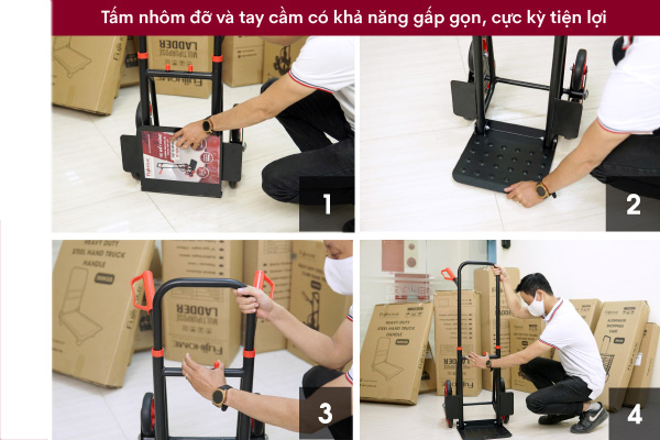 Các bước sử dụng xe