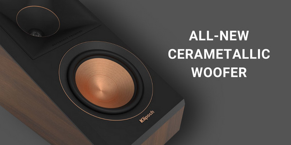 Loa Woofer Màng Cerametallic™ phủ đồng sang trọng