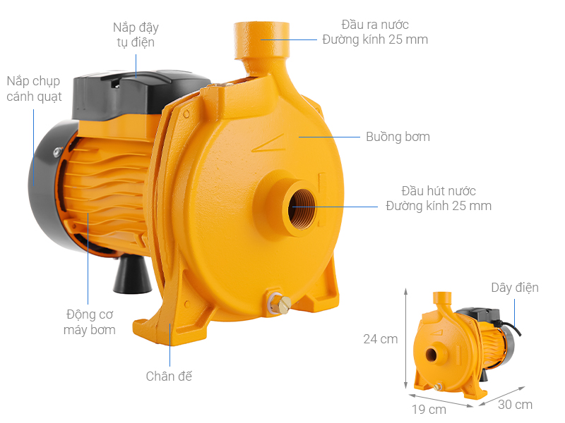 Máy bơm ly tâm 1HP Tolsen 79975