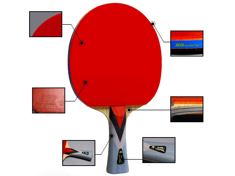 Vợt bóng bàn Double Fish DF 4A+C