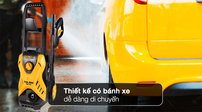 Thiết kế bánh xe hỗ trợ di chuyển