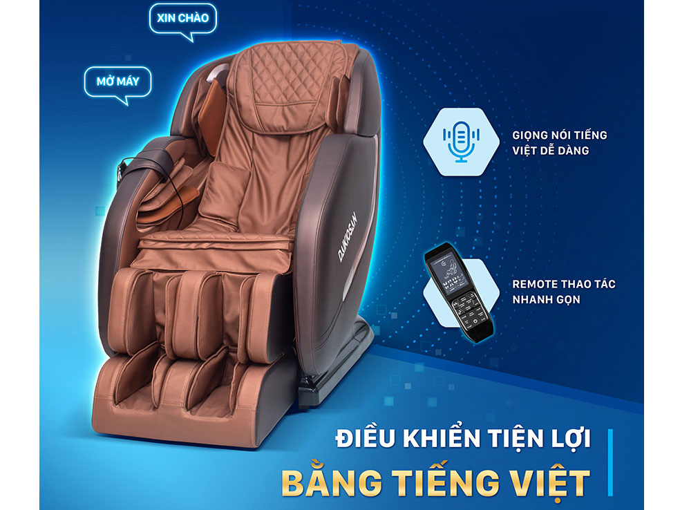 Ghế massage có remote