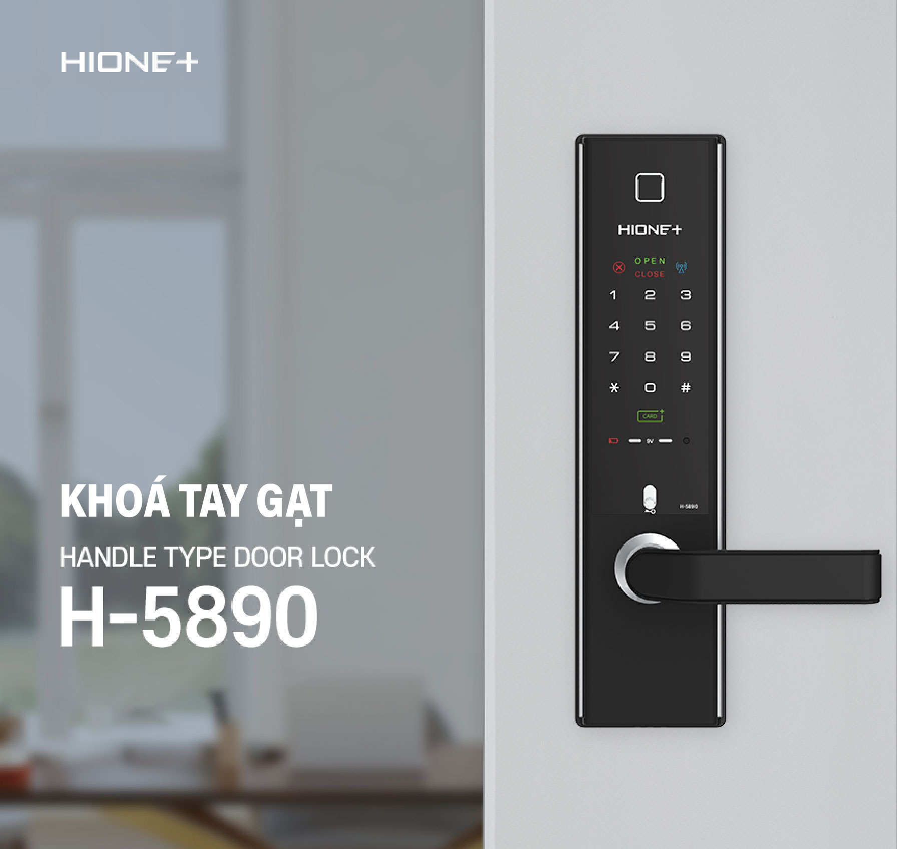 Khóa cửa điện tử Hi-One H-5890