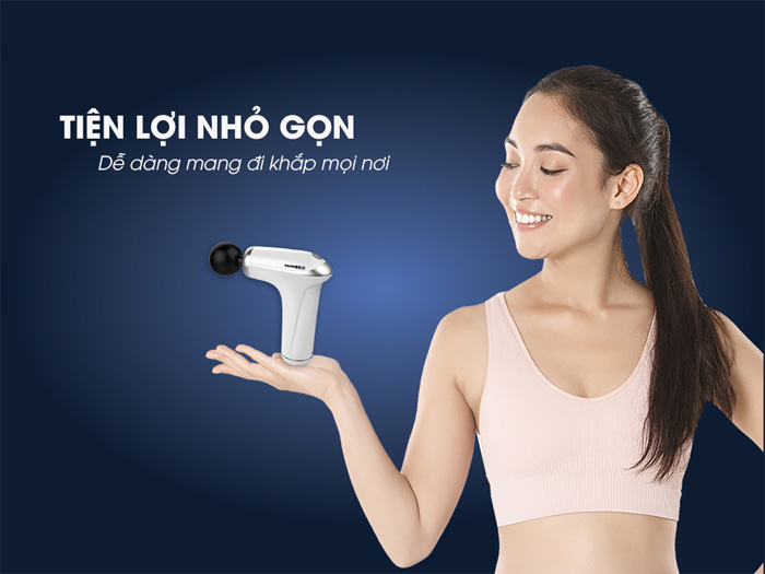 Máy có thiết kế nhỏ gọn, thuận tiện cho người sử dụng