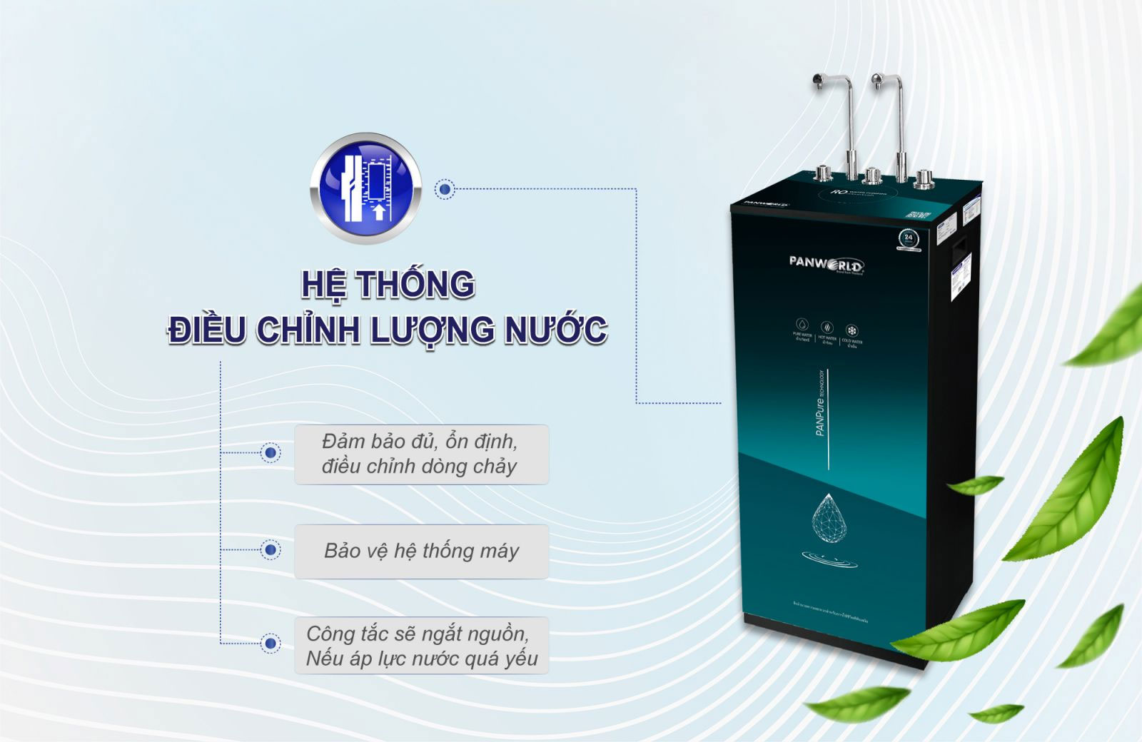 Máy lọc nước RO Panworld 