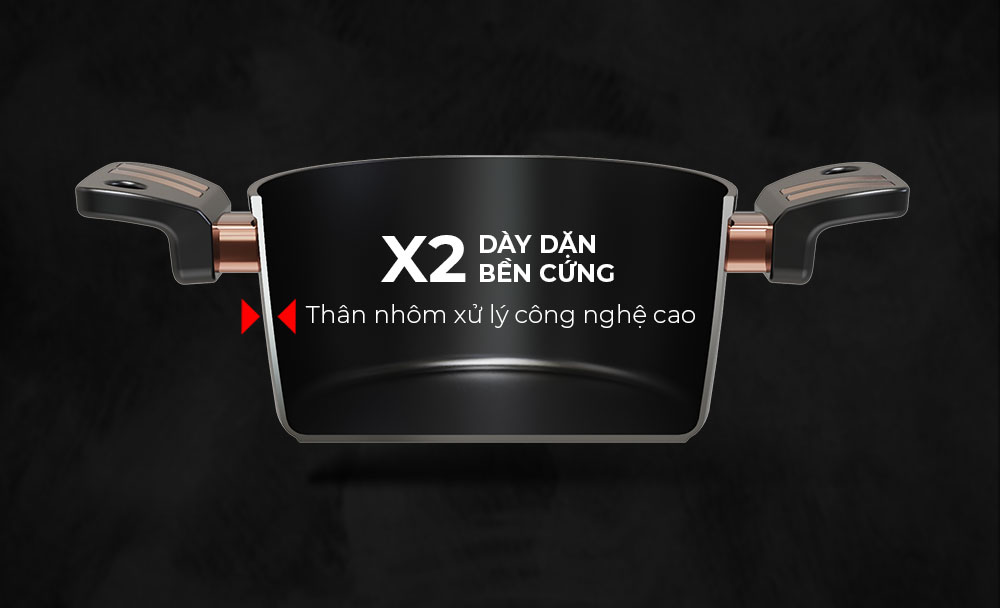 Nồi nhôm chống dính 