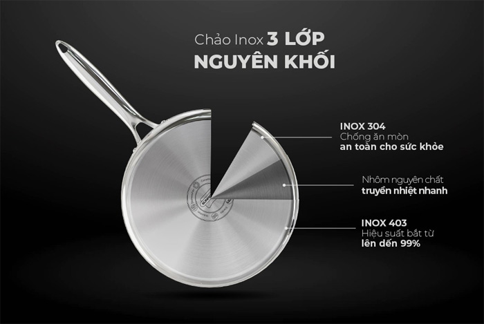 Thiết kế đa lớp liền khối dày dặn, chắc chắn