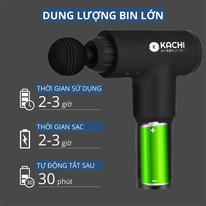 Thời gian sử dụng lên đến 180 giờ