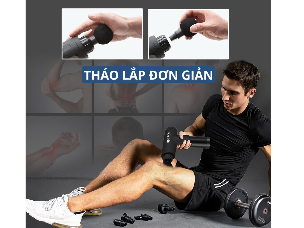 Tháo lắp tiện lợi, dễ sử dụng