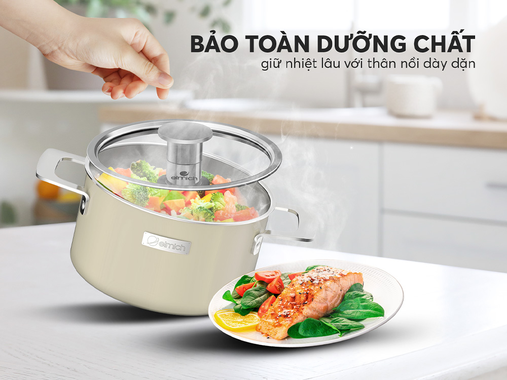 Kết cấu đa lớp giúp giữ nhiệt tốt hơn