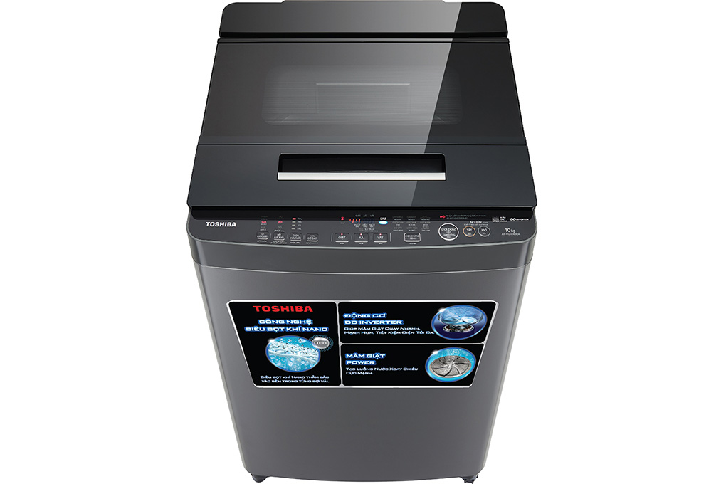 Máy giặt lồng đứng Inverter Toshiba 10kg AW-DUH1100GV