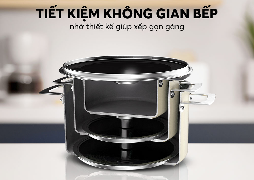 Bộ nồi Inox  