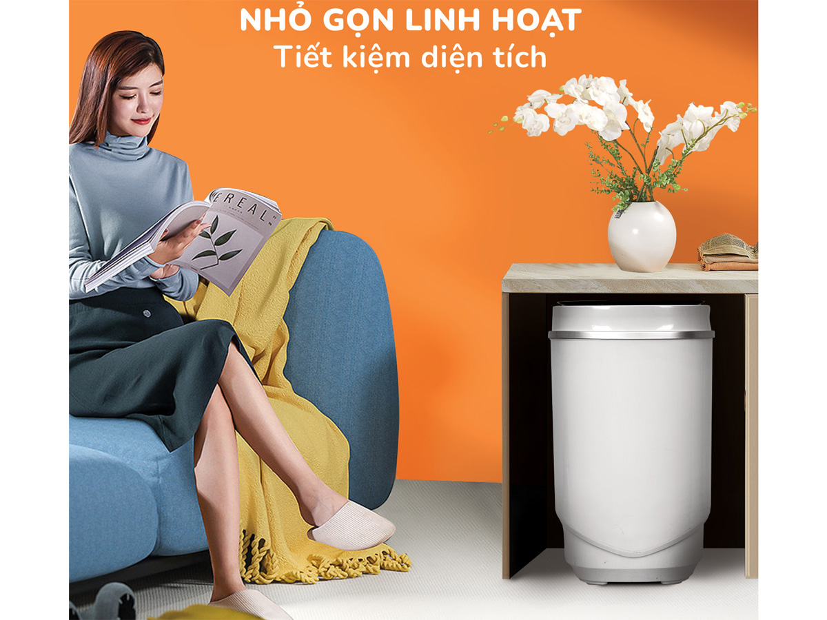 Thiết kế nhỏ gọn, tiện dụng