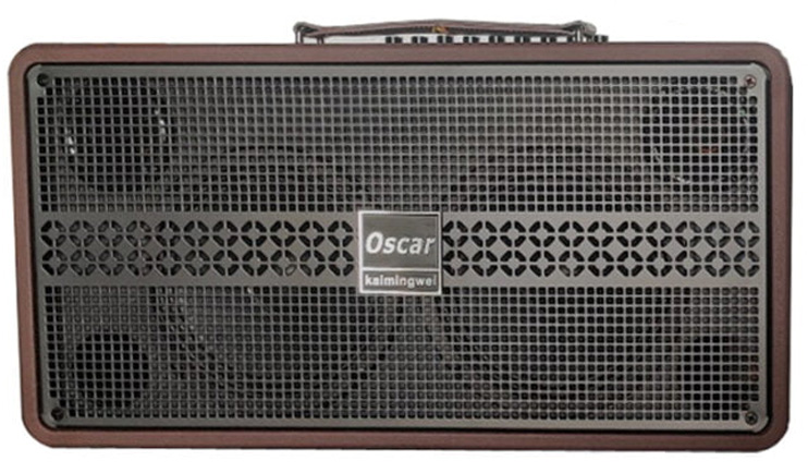 Hình ảnh loa kéo Oscar – Kaimingwei SR2-6 dán da 2 bass 2 treble
