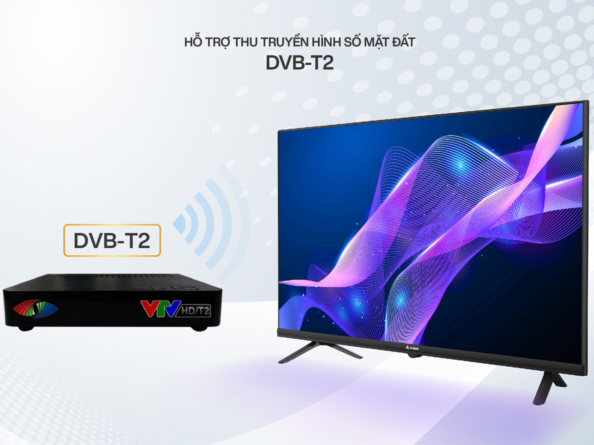 Hỗ trợ thu truyền hình số mặt đất và cáp