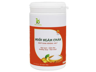 Muối ngâm chân giảm đau nhức Bảo Nhiên 400g