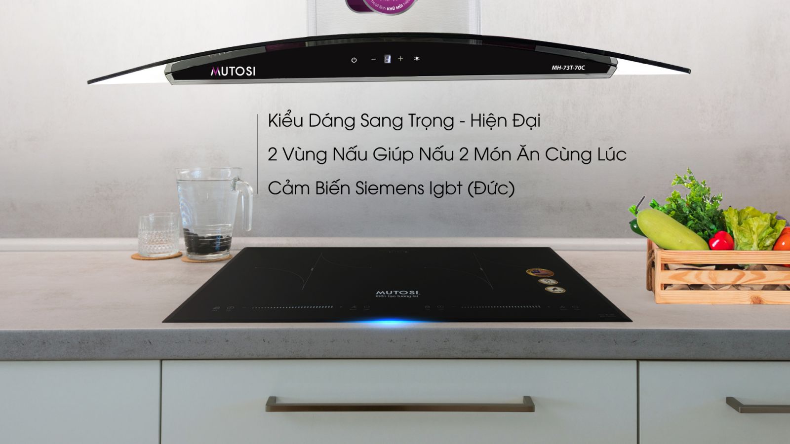 bếp từ đôi MUTOSI MI-92D