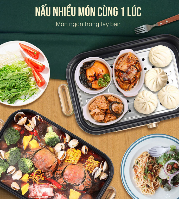 Nồi lẩu điện đa năng