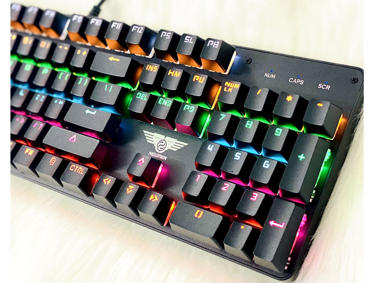 Bàn phím cơ Newmen GM320 Multiled