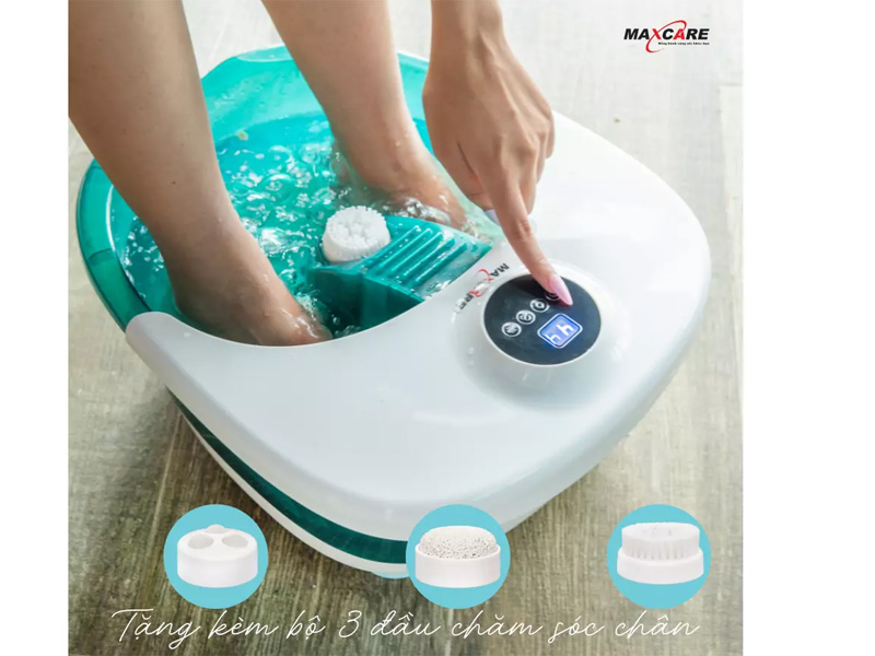 Tích hợp 3 con lăn massage 