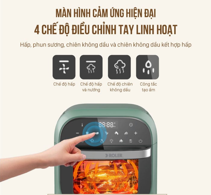 Nồi chiên hấp hơi nước