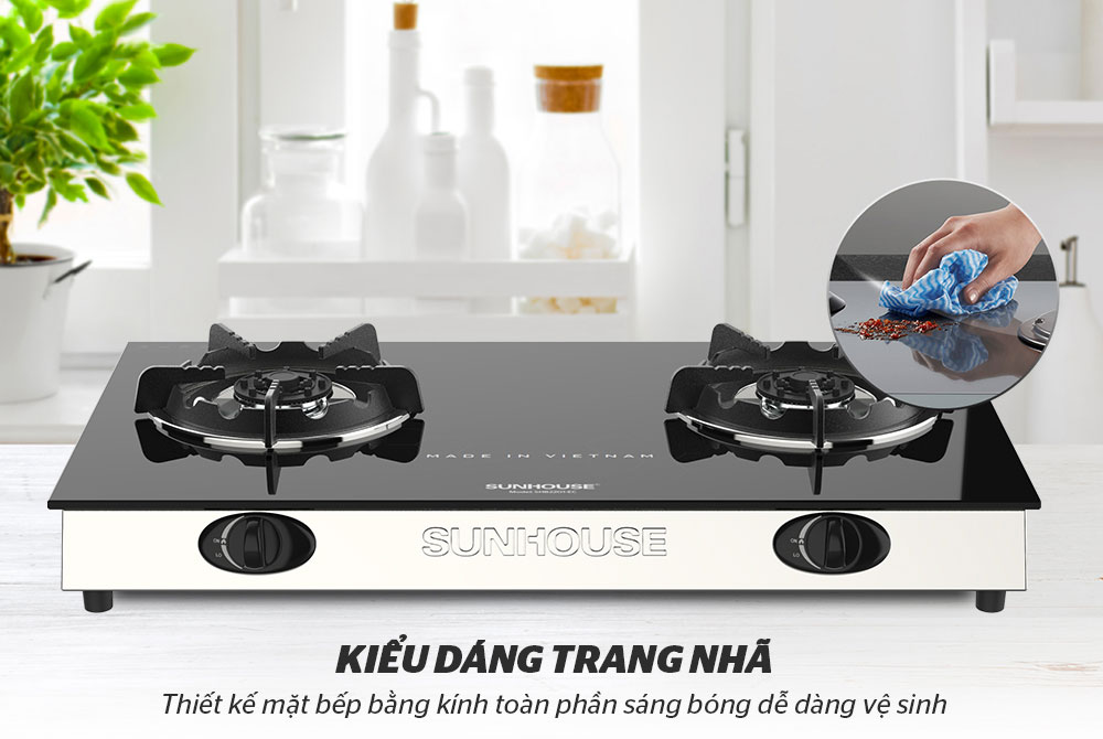 Bếp ga dương kính