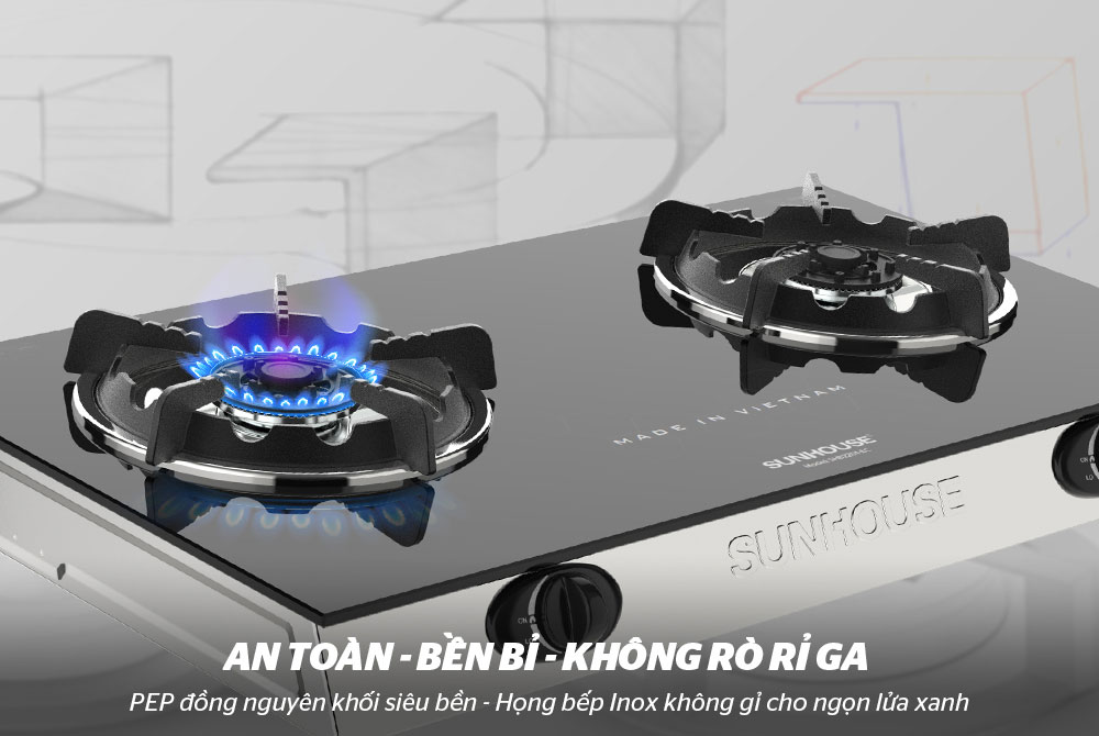 Bếp ga đôi