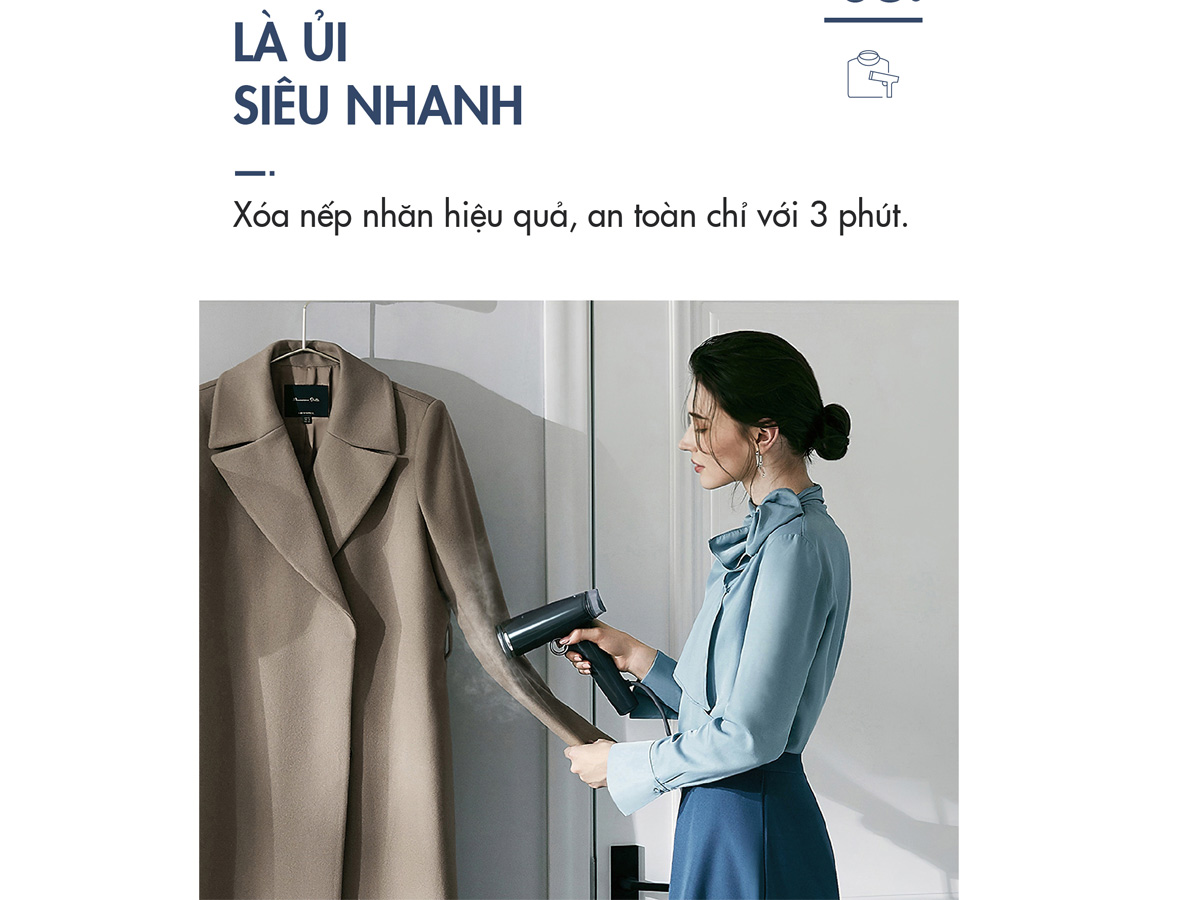 Là phẳng mọi nếp nhăn nhanh chóng