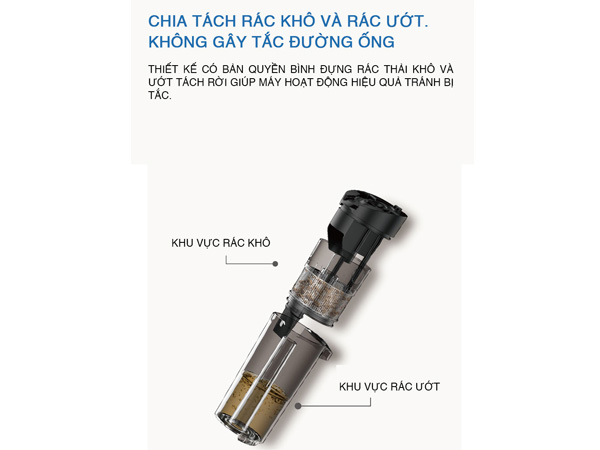 Thiết kế phân tách rác khô và rác ướt