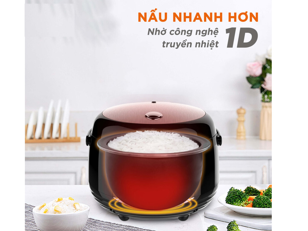 Công nghệ nấu 1D giúp thời gian nấu được rút ngắn