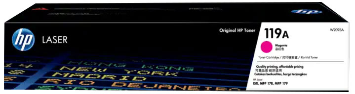 Mực in HP 119A Magenta Original Laser Toner Cartridge (W2093A)