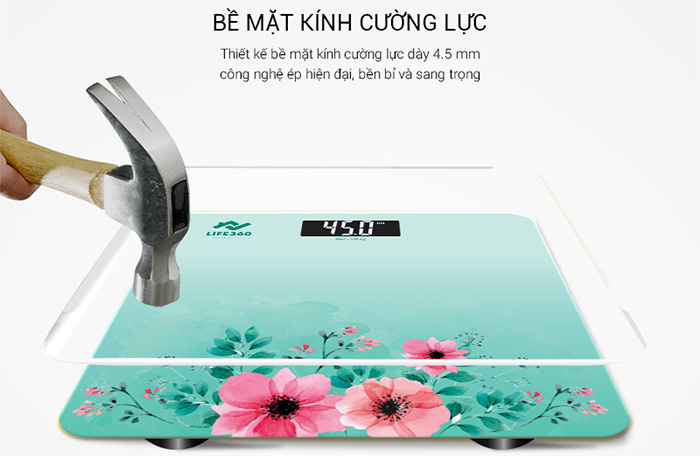 Mặt kính cường lực có độ dày 4.5mm