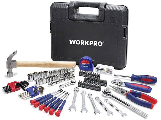 Bộ đồ nghề 165 chi tiết Workpro WP209022