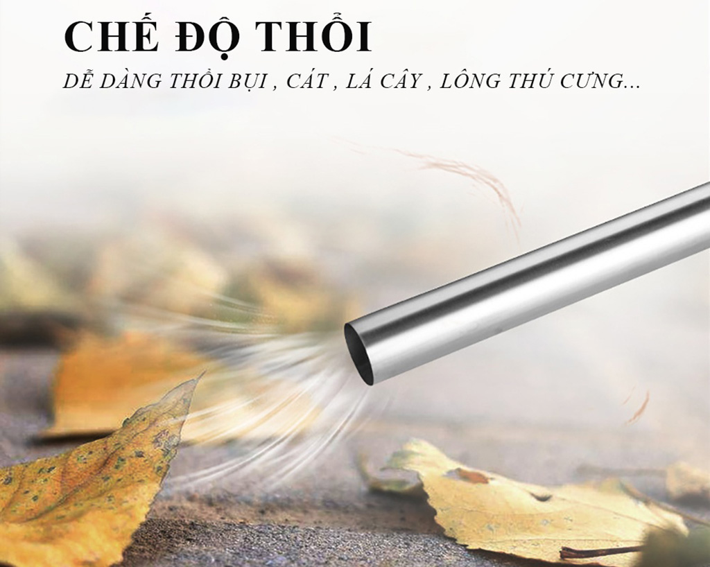 Thiết bị có chế độ thổi tiện lợi 