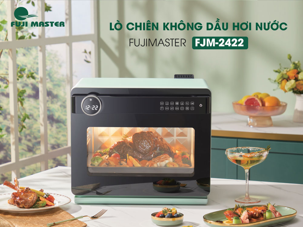 Lò chiên không dầu hơi nước Fuji Master FJM-2422