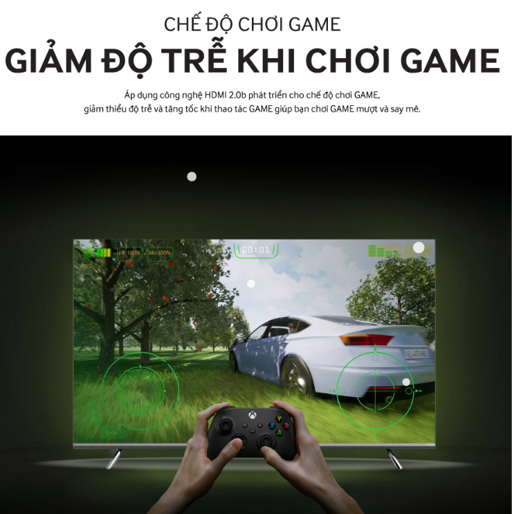 TV Coex 55UT7000XG trang bị công nghệ HDMI 2.0 giảm độ trễ khi chơi game