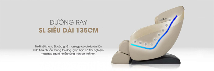 Đường ray SL trải dọc theo cơ thể