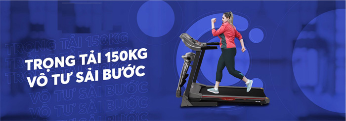Tải trọng tối đa là 150kg