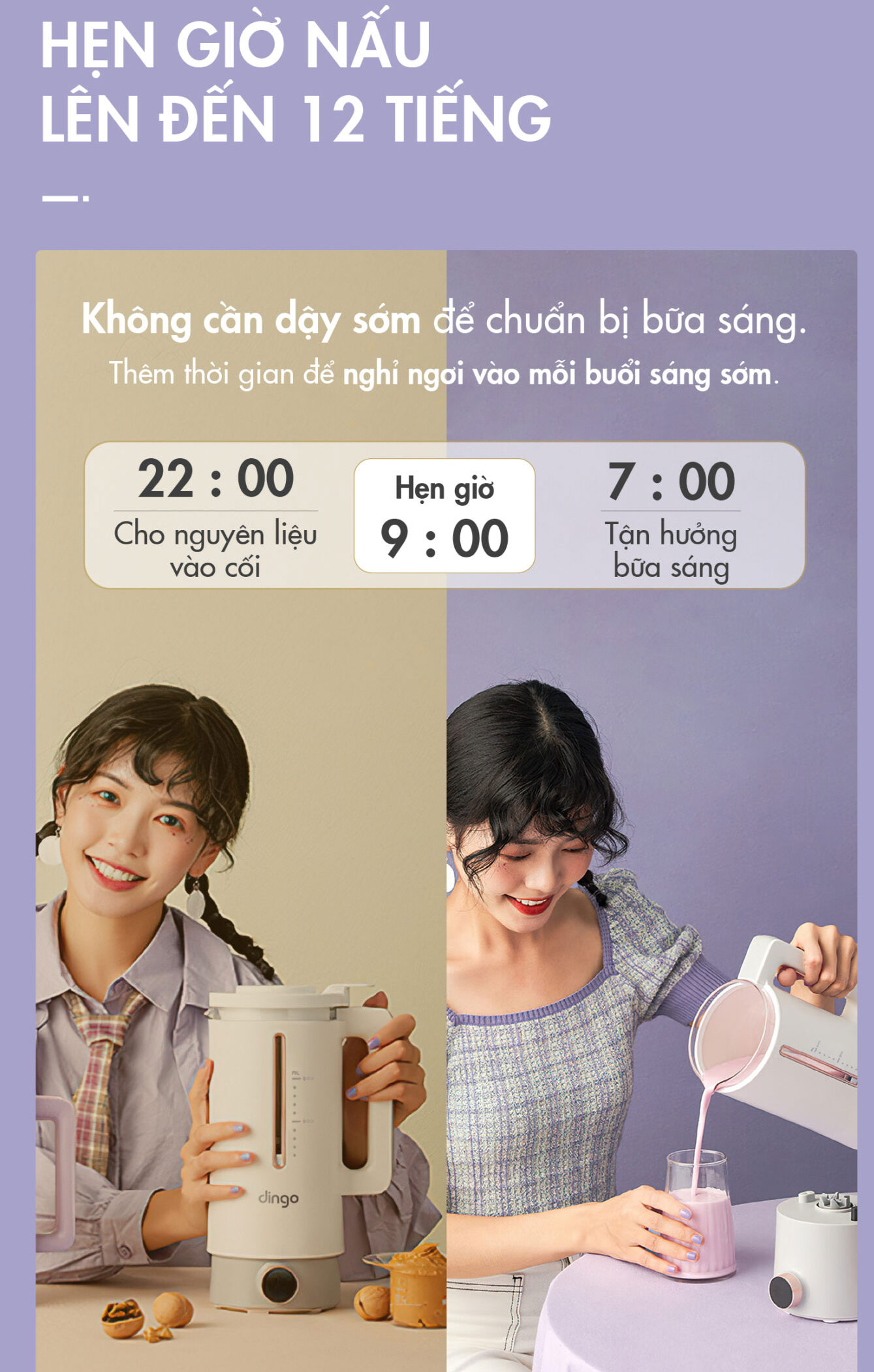 Máy xay nấu cháo