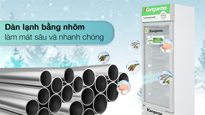 Dàn lạnh bằng nhôm có hiệu suất dẫn nhiệt tốt