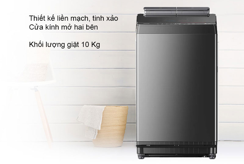 Khối lượng giặt là 10kg