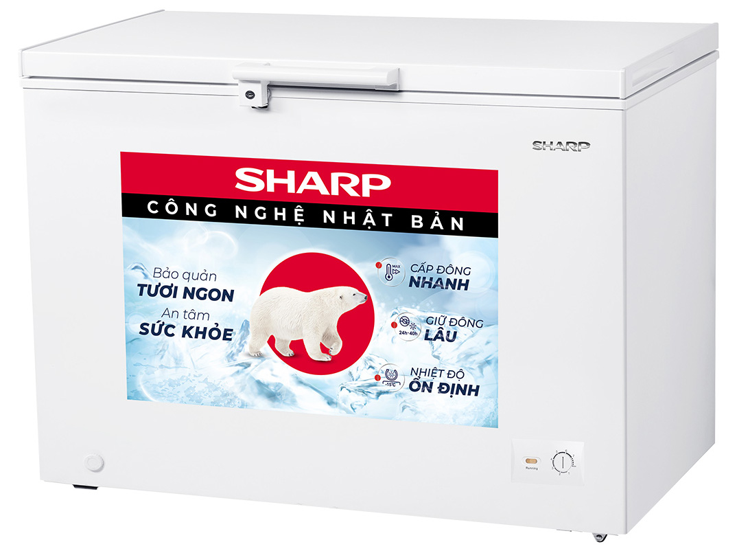 Tủ đông Sharp FJ-C380V-WH - 380 lít