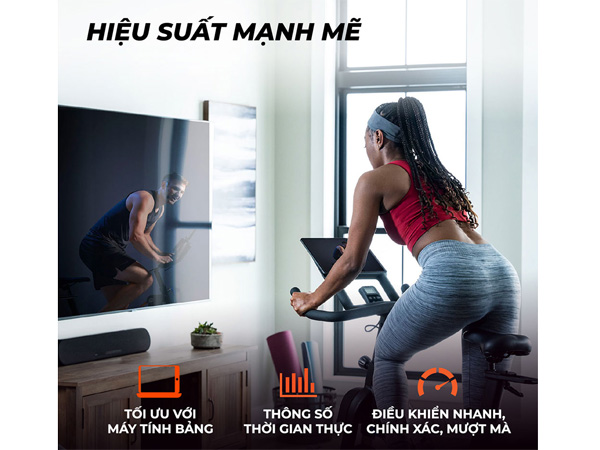 Màn hình LCD hiển thị rõ ràng, chính xác các thông số