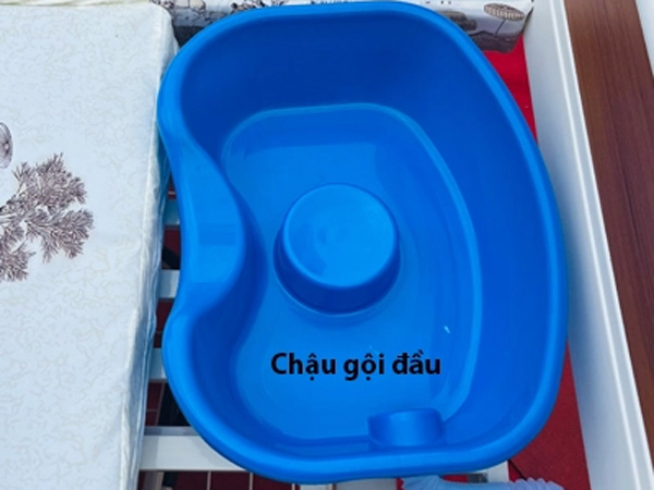 Thiết kế chậu gội đầu sạch sẽ