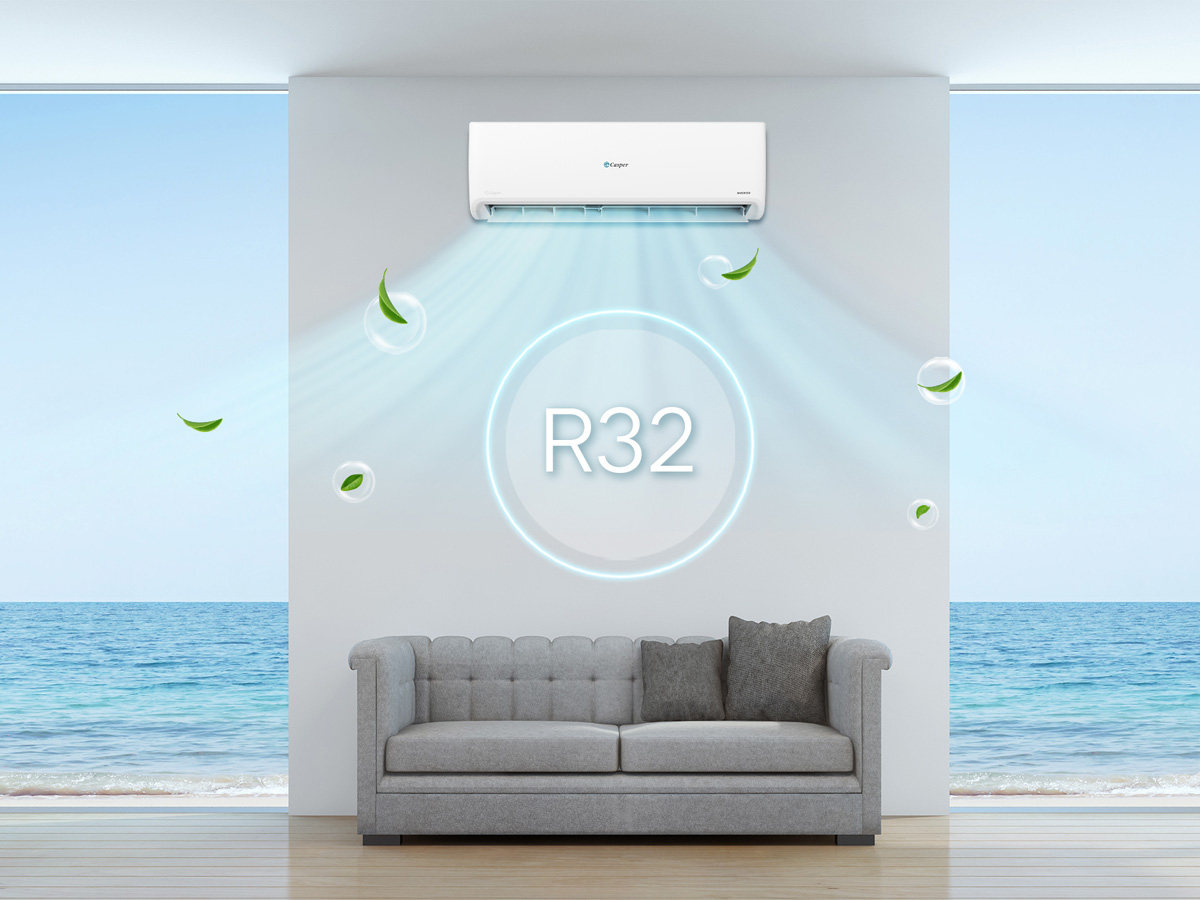 Sử dụng môi chất làm lạnh R32 