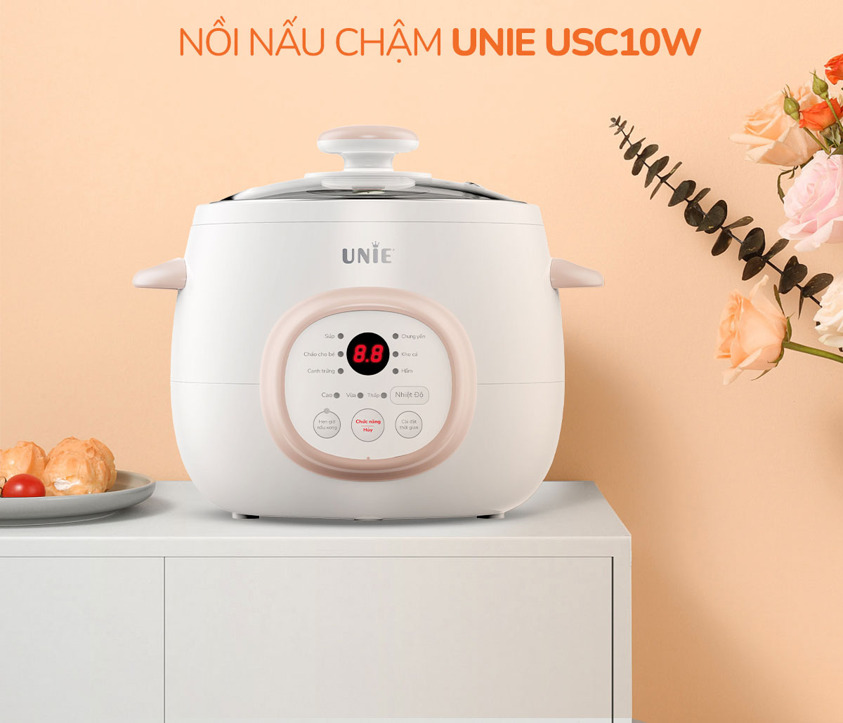 Nồi nấu chậm Unie USC10W