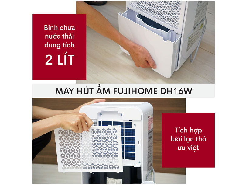 Máy hút ẩm gia đình FUJIHOME